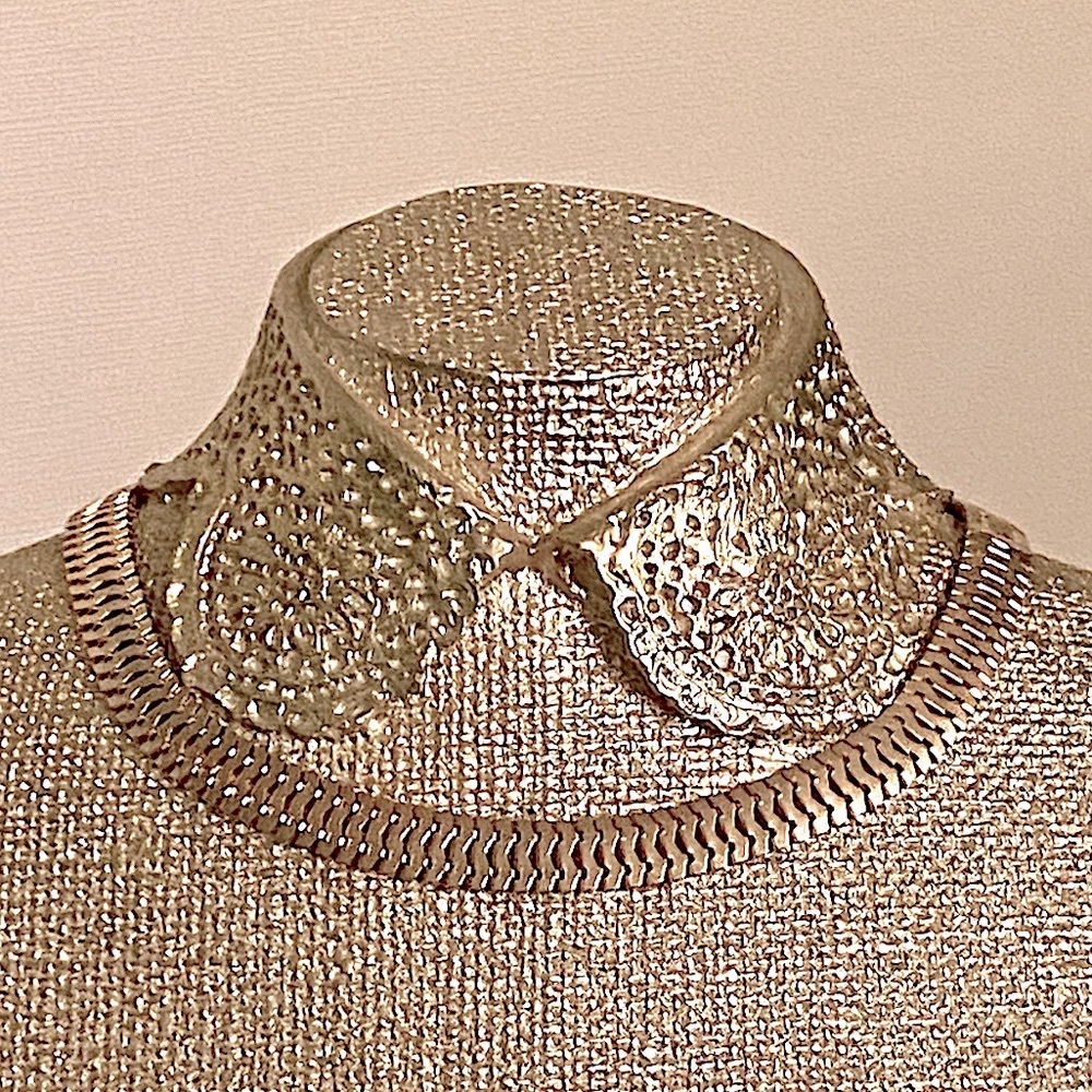 BANANA REPUBLIC Gold Chain Choker Necklace